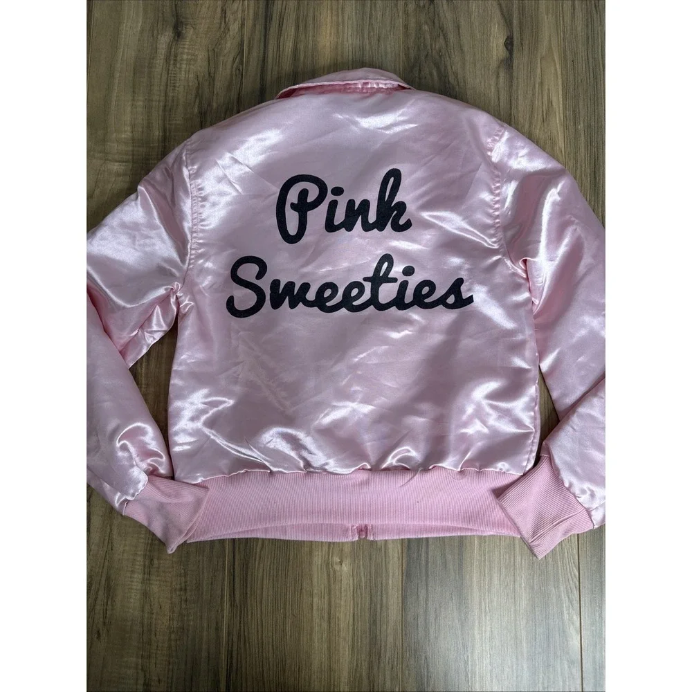 Grease 50s Pink Sweeties Cosplay Costume Jacket Childs L by‎ Spirit Halloween